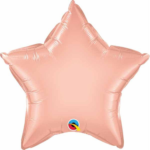 20-Inch Rose Gold Star Foil Balloon