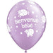 "50 Pack Of Pastel Pearl Baby Balloons - 11 Inches"