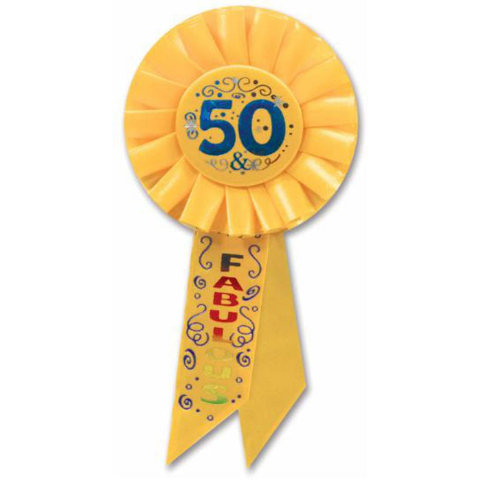 50 & Fabulous Rosette