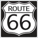Route 66 Sign Cutout, 16 Inches