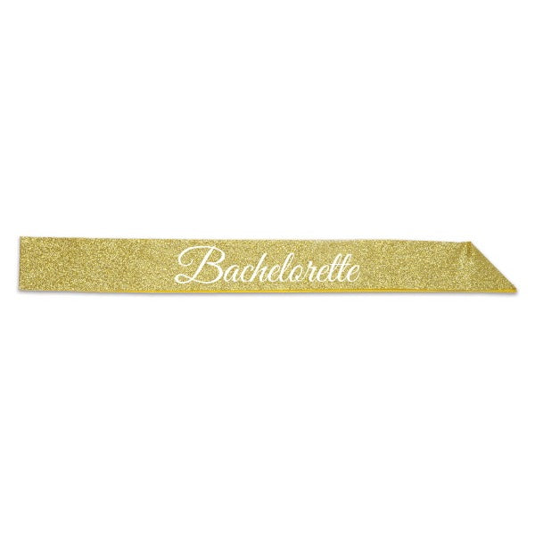 Bachelorette Glitter Sash, 32 x 3.5 Inches