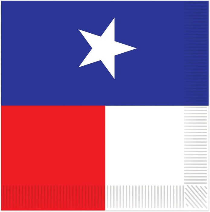 Texas-Themed Lunch Napkins - 20/PK