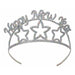 Glittered Happy New Year Tiara, 1 Count