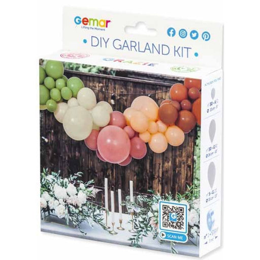 Gemar Balloon Garland Kit with Balloons, 3 Metres