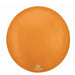 Vibrant Orange 16-Inch Orbz Foil Balloon