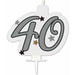 Milestone 40th Birthday Foil Balloon, 18 Inch