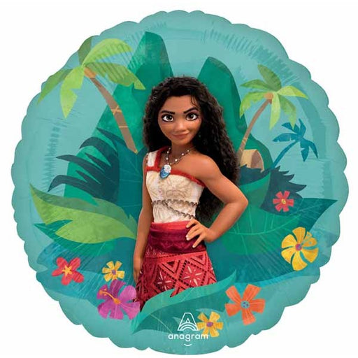 Disney Moana 2 Round Foil Balloon, 18 Inch