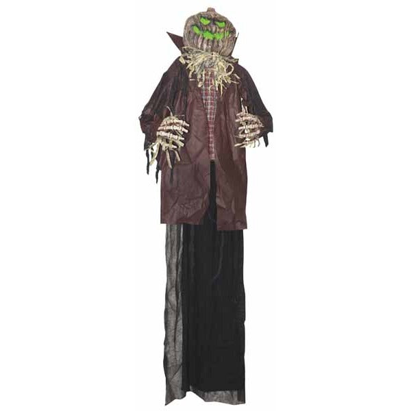 Hanging Pumpkin Scarecrow Halloween Decoration