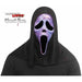 Purple Marble Ghost Face Mask