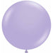 TUFTEX Blossom Lilac 24-Inch Latex Balloons, 25 Count