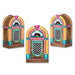 JUKEBOX FAVOR BOXES 3/PKG 3½"X6"
