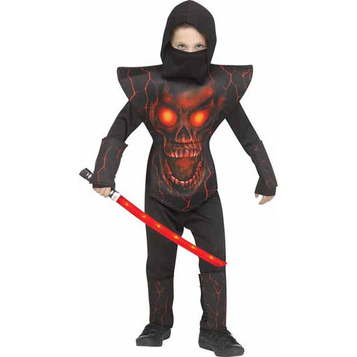 Red Demon Ninja Child Costume, Small