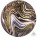 Black Marblez 16-Inch Orbz Foil Balloon
