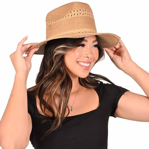 Western Straw Cowboy Hat