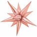 Prima Rose Gold 26-Inch Starburst Foil Balloon
