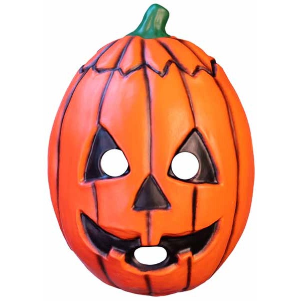Don Post Pumpkin Plastic Halloween Mask