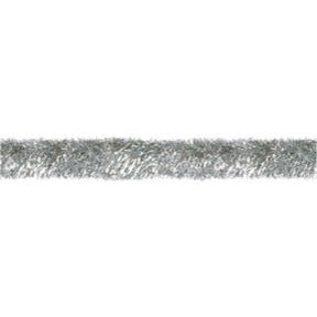 Silver Gleam N Tinsel Garland, 100 ft