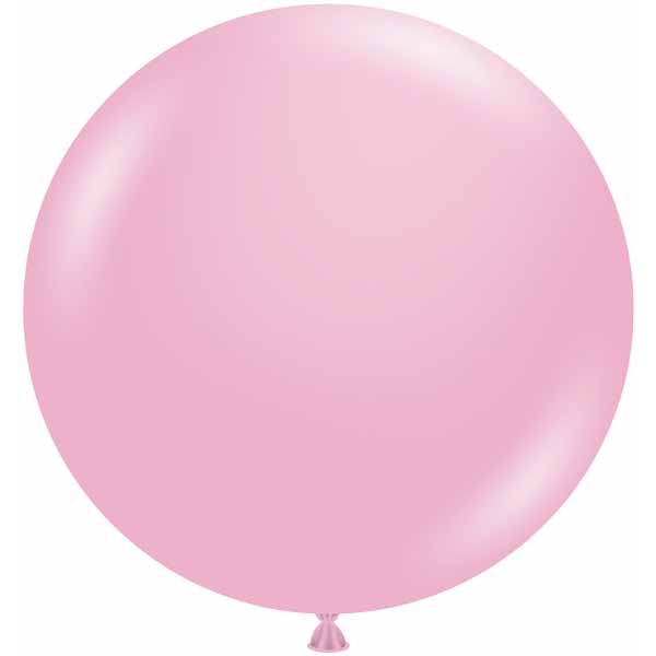 TUFTEX 36-Inch Shimmer Pink Latex Balloons, 2-Pack