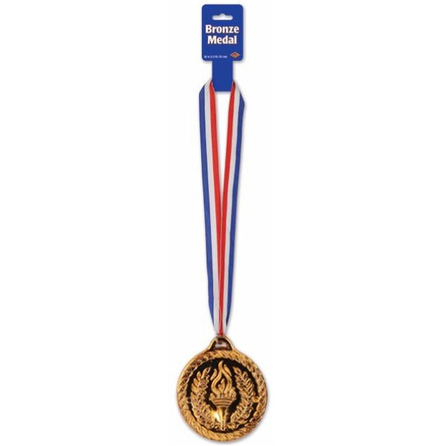 4-Inch Bronze Medal with 30-Inch Ribbon