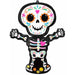 Day of the Dead Skeleton 34-Inch Foil Balloon