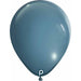 Prima Smokey Blue 18-Inch Round Latex Balloons, 25 Pack