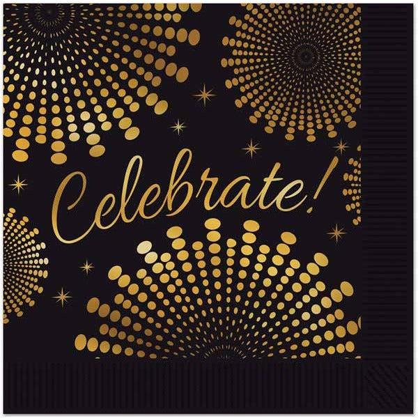 Celebrate! 2-Ply Luncheon Napkins, 6.5 Inch