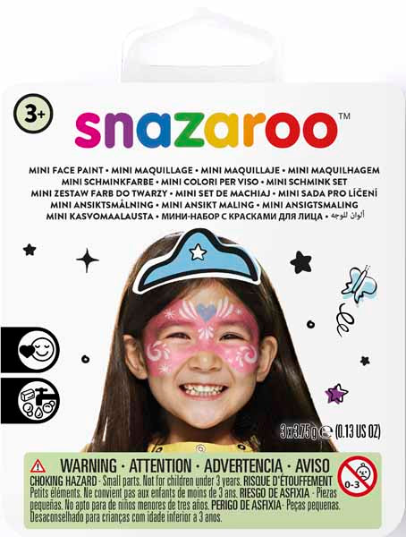 Snazaroo Mini Festive Mask Face Paint Kit