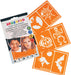 Snazaroo Halloween Face Paint Stencils, Set of 6