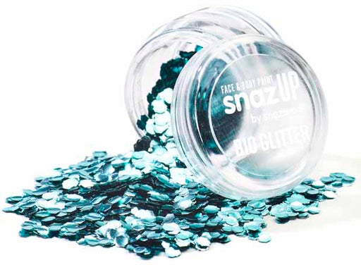 SNAZAROO BIO GLITTER CHUNKY SKY BLUE
