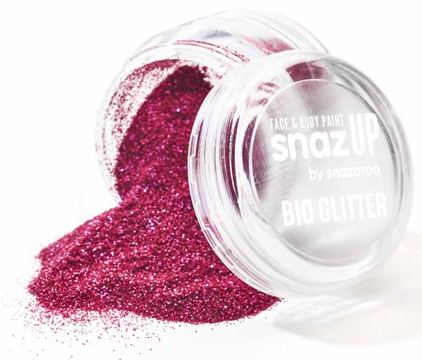 Snazaroo Fine Pink Bio Glitter, 5 g