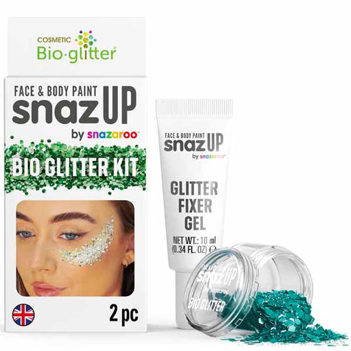 Snazaroo Bio Glitter Kit in Turquoise