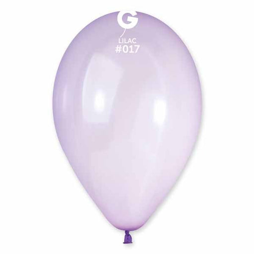 Gemar 13" Pastel Lilac #017 Latex Balloons, 50 Count