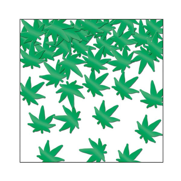 Fanci-Fetti Green Weed Confetti, 1 oz
