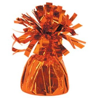 Beistle Orange Foil Balloon Weight
