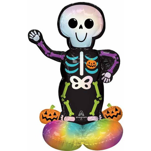 Bare Bones Skeleton 35-Inch AirLoonz Junior Foil Balloon