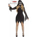 Deluxe Bling Ghost Face Adult Costume, S/M