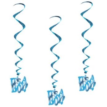 IT'S A BOY WHIRLS 5/PKG 40"