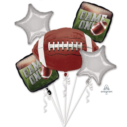 Go Fight Win Football Foil Balloon Bouquet