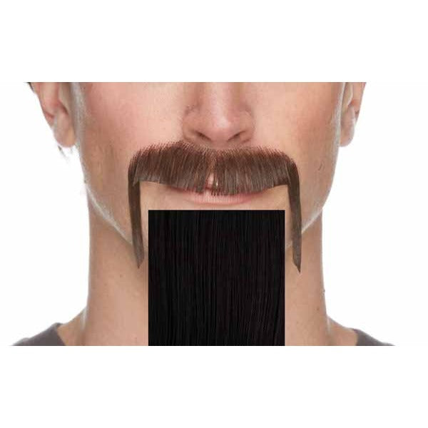 Black Character Costume Moustache