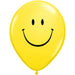 5" Yellow Smile Face Balloons (100/Bag)