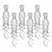 SHIMMERING WHIRLS 6/PKG 20" SILVER
