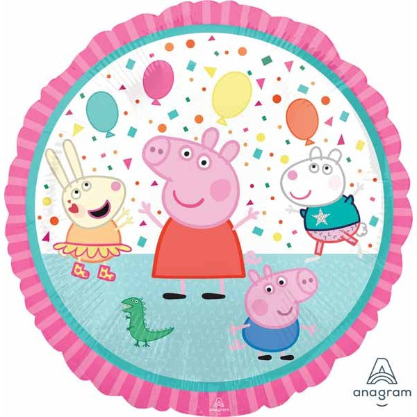 Peppa Pig 18" Round Foil Balloon