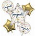 Confetti Congrats Foil Balloon Bouquet