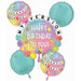 Friendship Happy Birthday Foil Balloon Bouquet