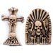 22 Inch Bone Tombstone Halloween Decoration