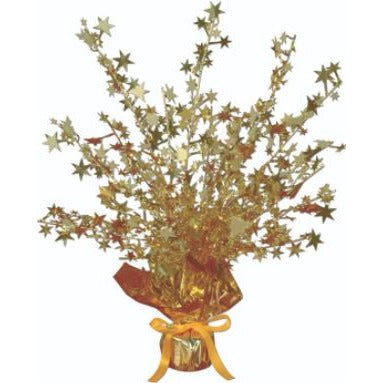 Gold Star Gleam 'N Burst Centerpiece, 15 Inch