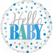 Hello Baby Dots 18 Inch Foil Balloon