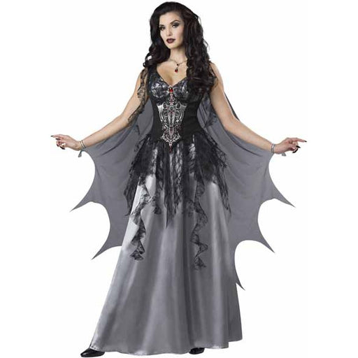 Women's Dark Vampire Countess Costume, Large