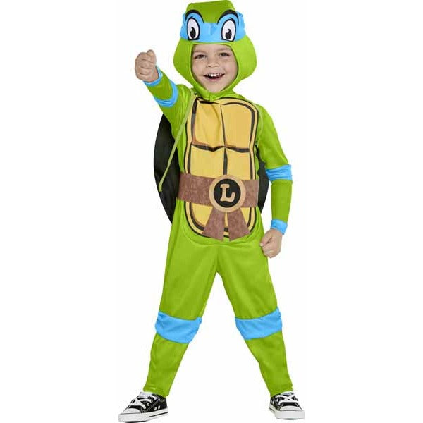 Teenage Mutant Ninja Turtles Leonardo Deluxe Toddler Costume, 3T-4T