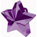 Purple Star Balloon Weight, 170g